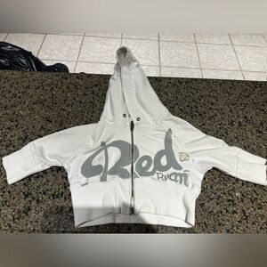 Marc Ecko White and Gold Hoodie